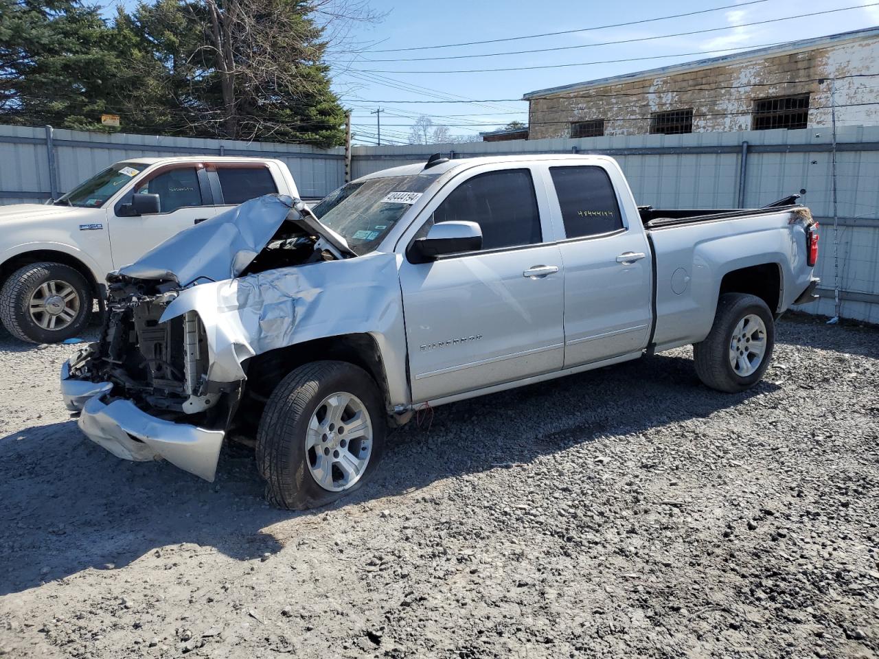 CHEVROLET SILVERADO 2017 silver 4dr ext gas 1GCVKREC6HZ374272 photo #1