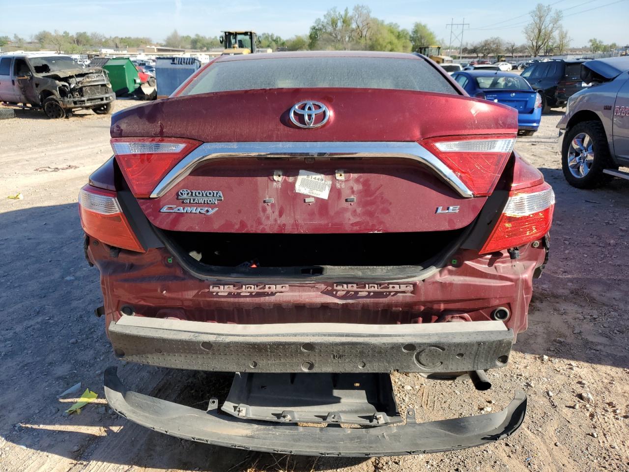 4T1BF1FK2GU546402 TOYOTA CAMRY 2016
