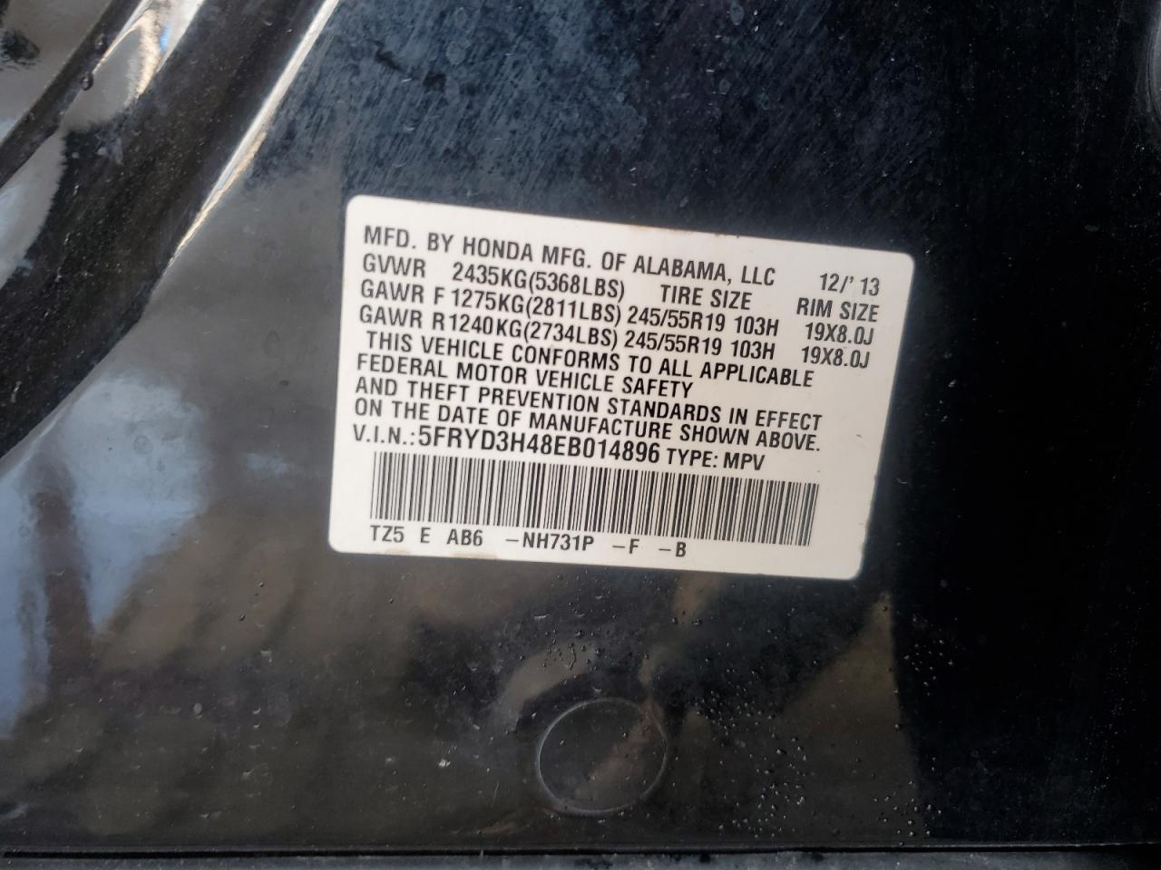 5FRYD3H48EB014896 2010 Acura Mdx Technology