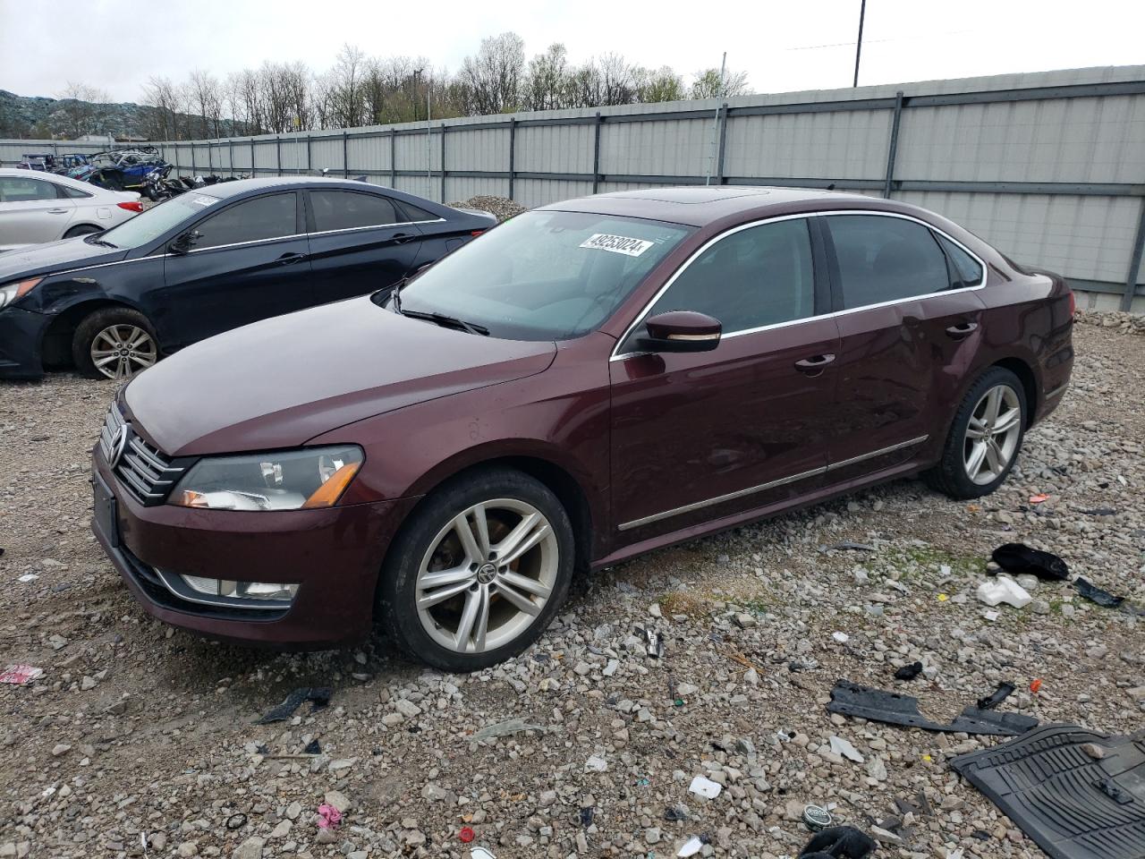 2014 Volkswagen Passat Sel vin: 1VWCN7A32EC043449