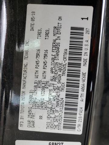 2018 TOYOTA TACOMA ACC - 5TFRX5GN7JX122624