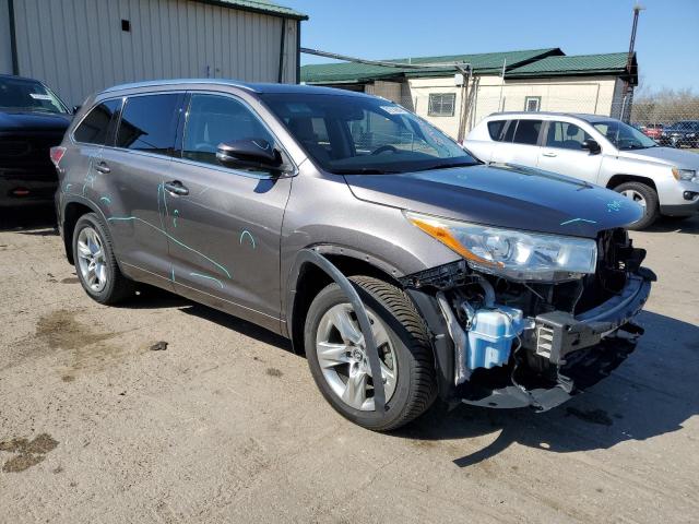 2016 Toyota Highlander Limited VIN: 5TDDKRFH9GS279923 Lot: 51214984