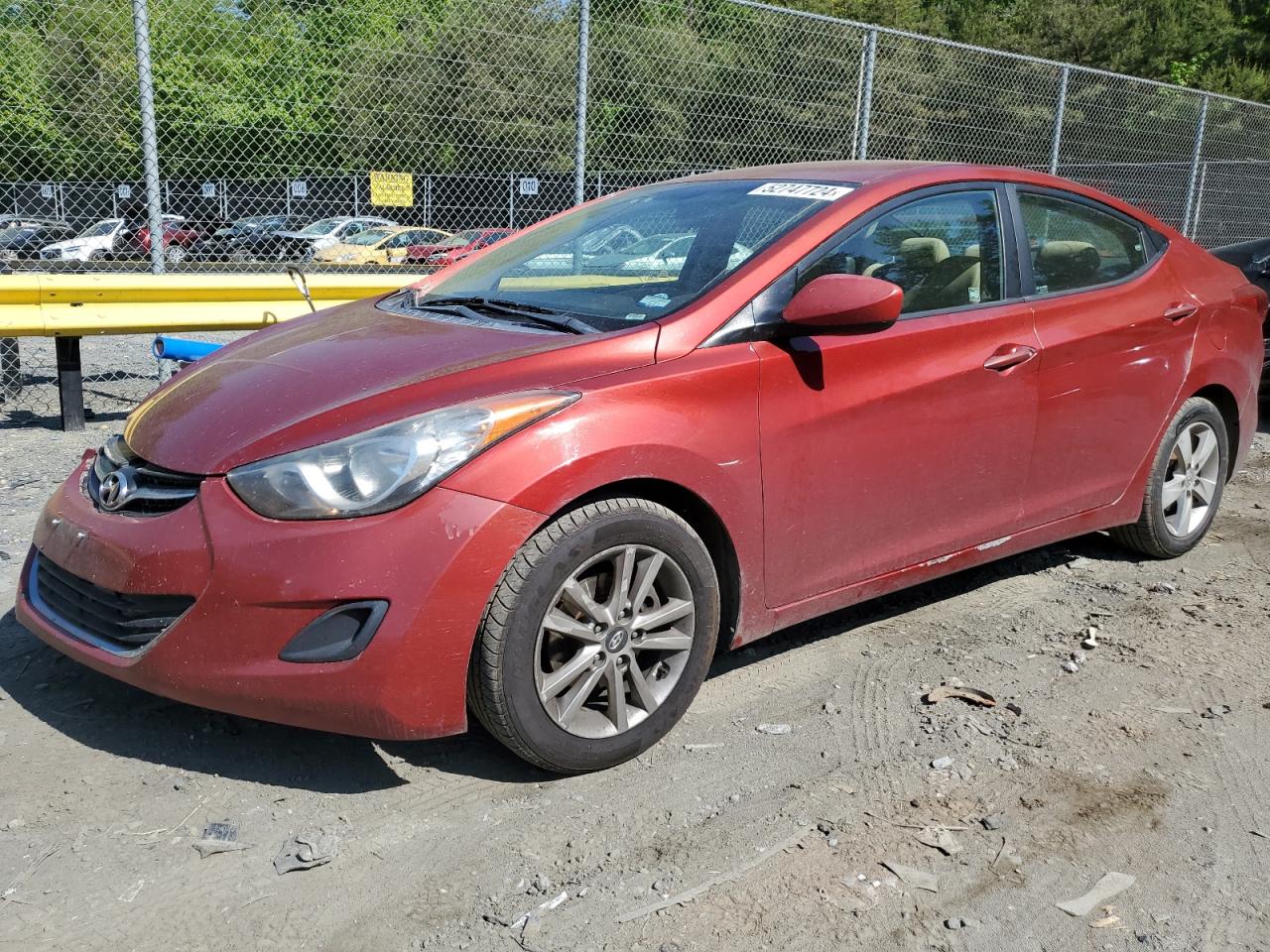 KMHDH4AE9BU094818 2011 Hyundai Elantra Gls