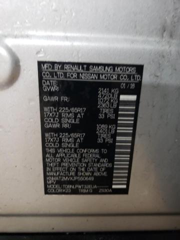 2018 Nissan Rogue S VIN: KNMAT2MVXJP550649 Lot: 49556954