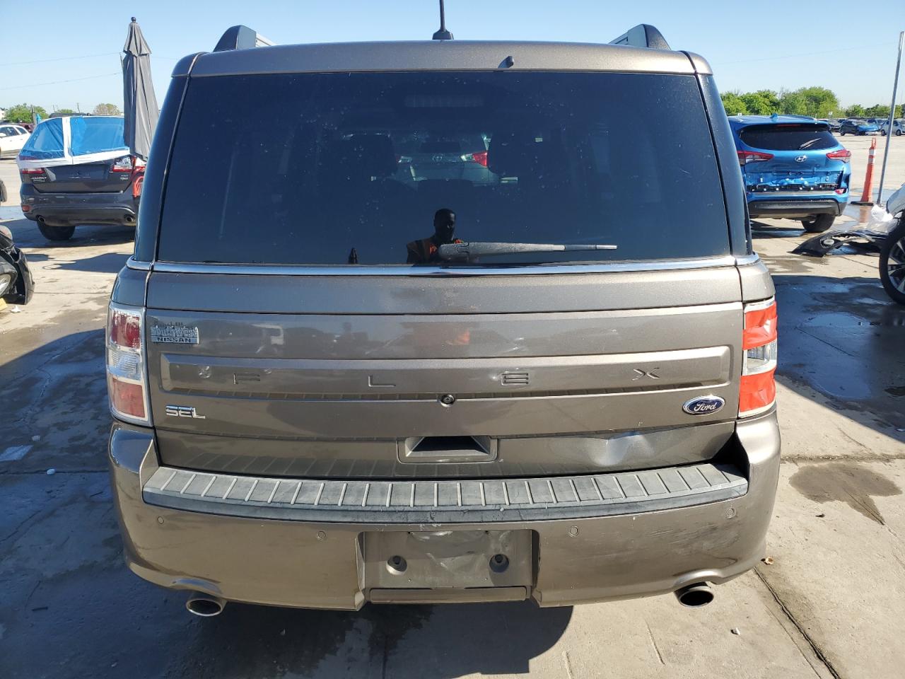 2FMGK5C80EBD44971 2014 Ford Flex Sel