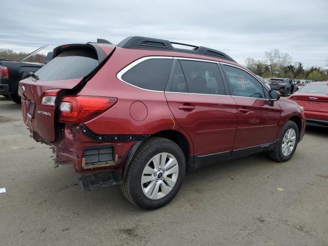  SUBARU OUTBACK 2018 Бургунді