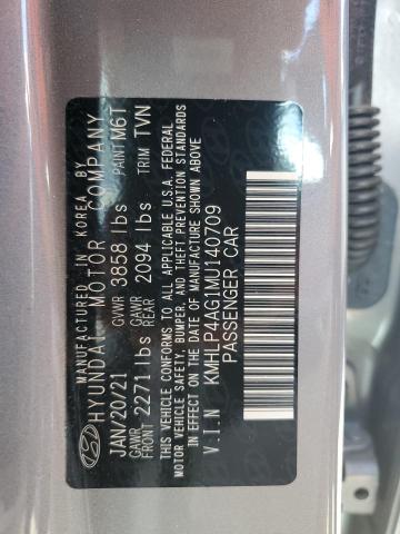 2021 HYUNDAI ELANTRA LI - KMHLP4AG1MU140709