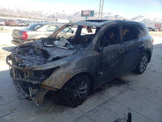 Lot #2471577024 2014 ACURA MDX TECHNO salvage car