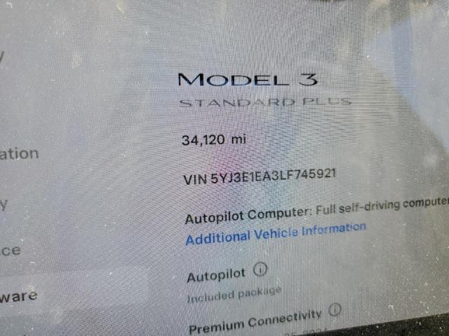 2020 Tesla Model 3 VIN: 5YJ3E1EA3LF745921 Lot: 51445414