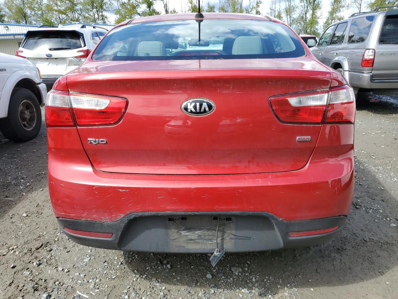 KNADM4A33E6377008 2014 Kia Rio Lx