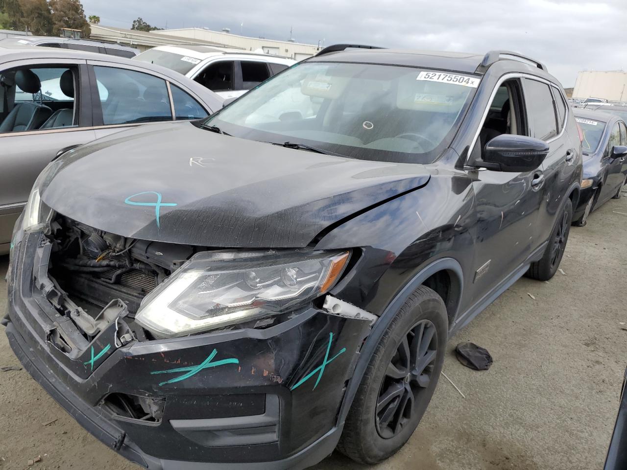 5N1AT2MT7HC758693 NISSAN ROGUE 2017