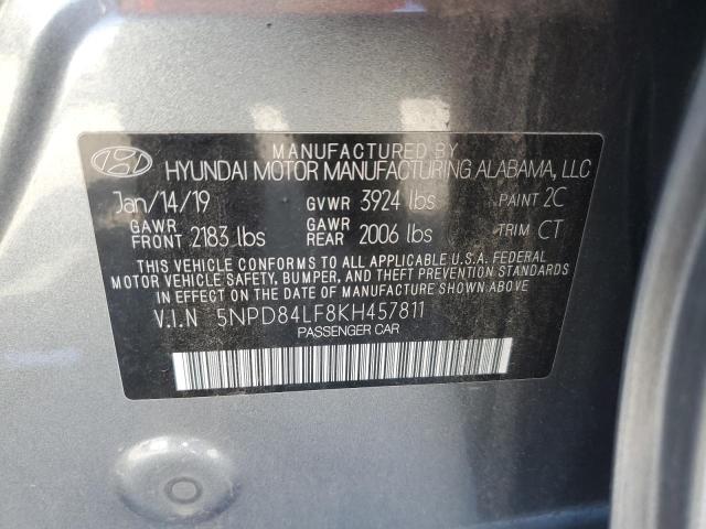 2019 HYUNDAI ELANTRA SE - 5NPD84LF8KH457811