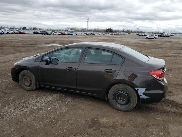 2014 Honda Civic Lx VIN: 2HGFB2F57EH023136 Lot: 51529814