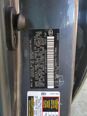 2010 Toyota Camry Base VIN: 4T1BF3EK6AU044397 Lot: 51034914