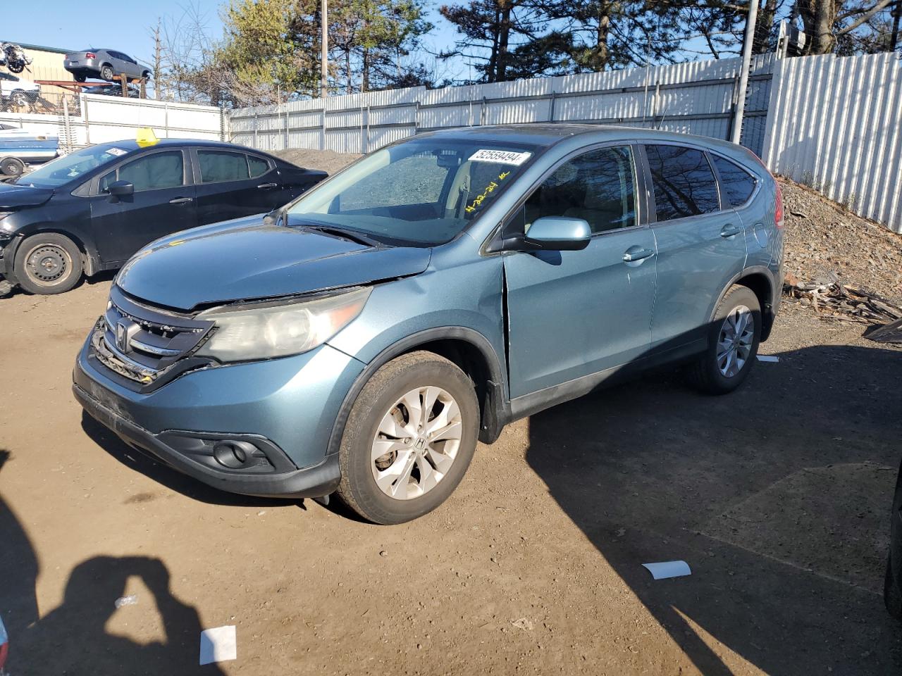 2HKRM4H76EH127303 2014 Honda Cr-V Exl