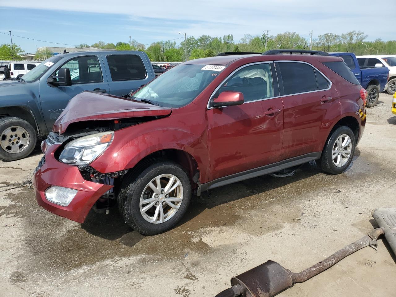 2017 Chevrolet Equinox Lt vin: 2GNALCEK5H1521214