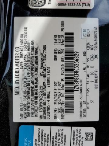 2012 Ford Mustang Gt VIN: 1ZVBP8CF8C5256829 Lot: 51422884