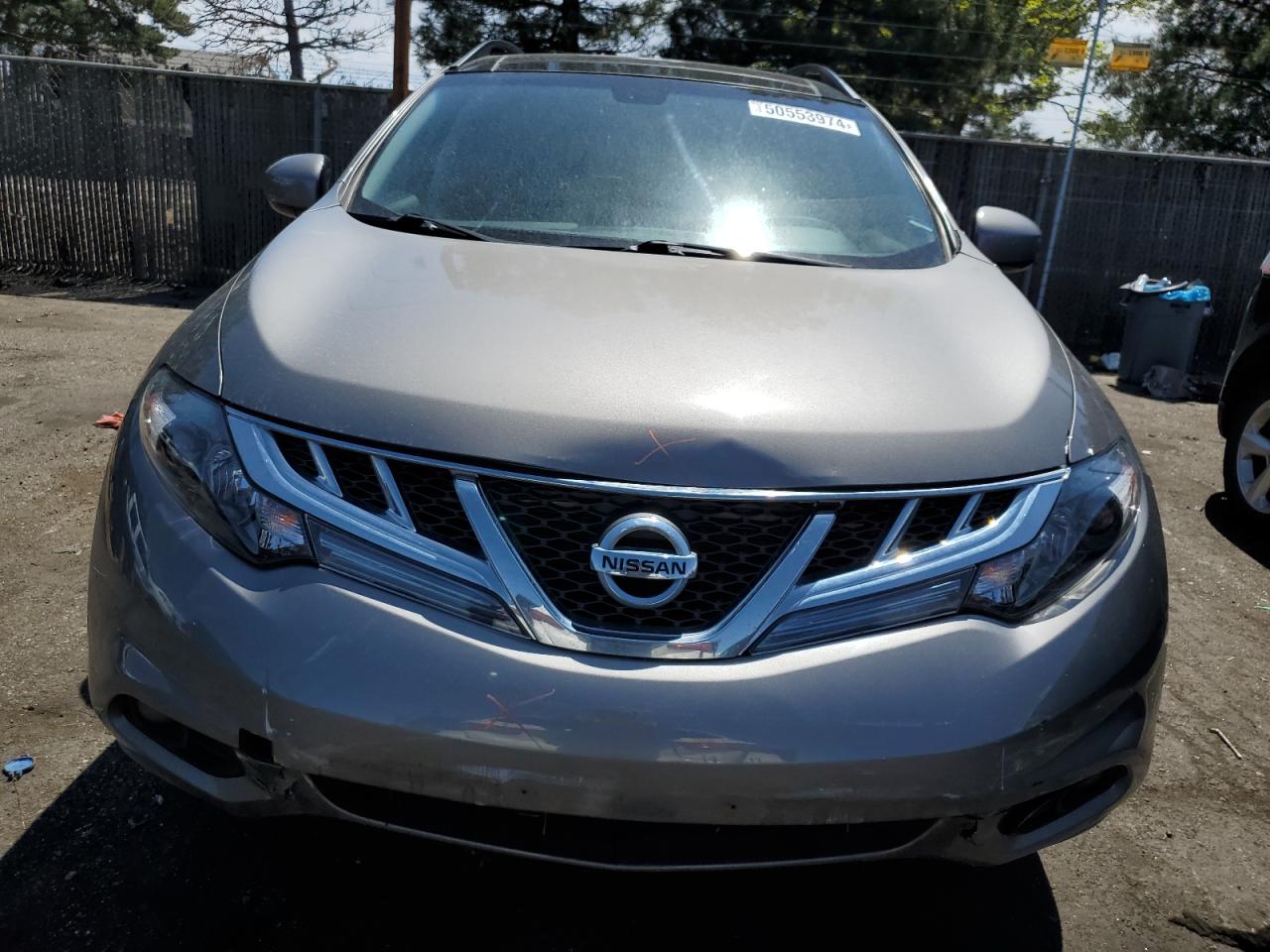 2012 Nissan Murano S vin: JN8AZ1MW4CW227891