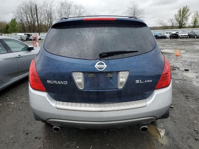 2007 Nissan Murano Sl VIN: JN8AZ08W37W635535 Lot: 50911624