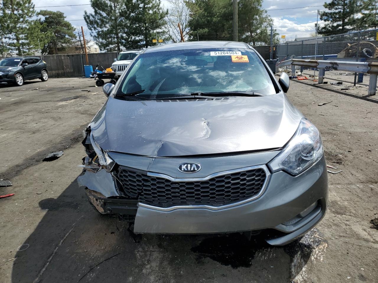 2014 Kia Forte Ex vin: KNAFX5A81E5245551