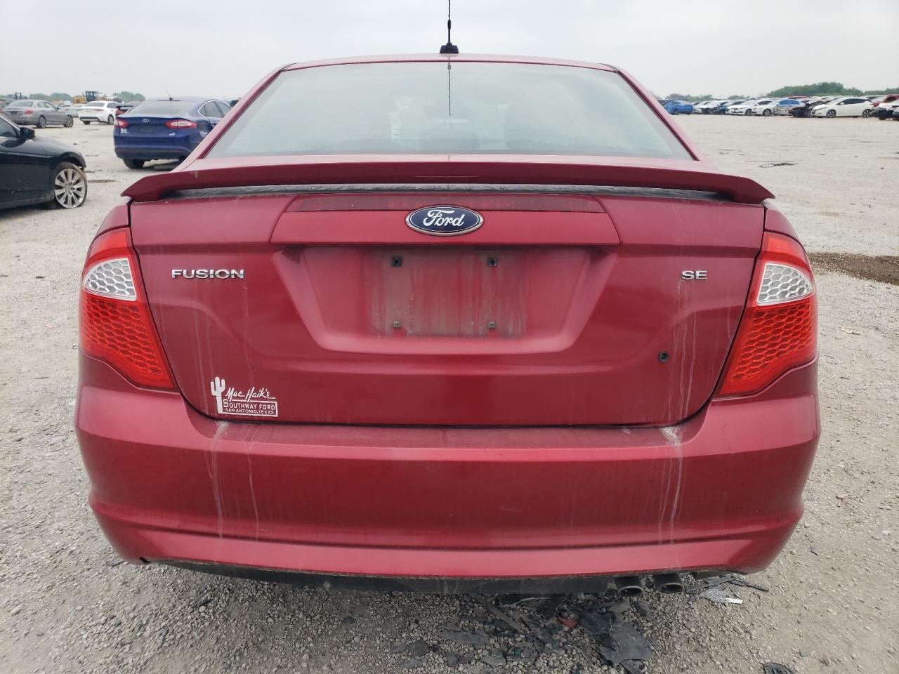 2012 Ford Fusion Se vin: 3FAHP0HAXCR301400