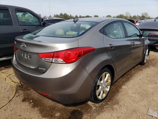 2012 Hyundai Elantra Gls VIN: 5NPDH4AEXCH111691 Lot: 51425114