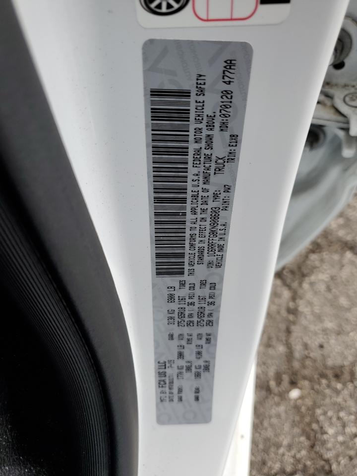 1C6RRFFG8KN908603 RAM 1500 2019