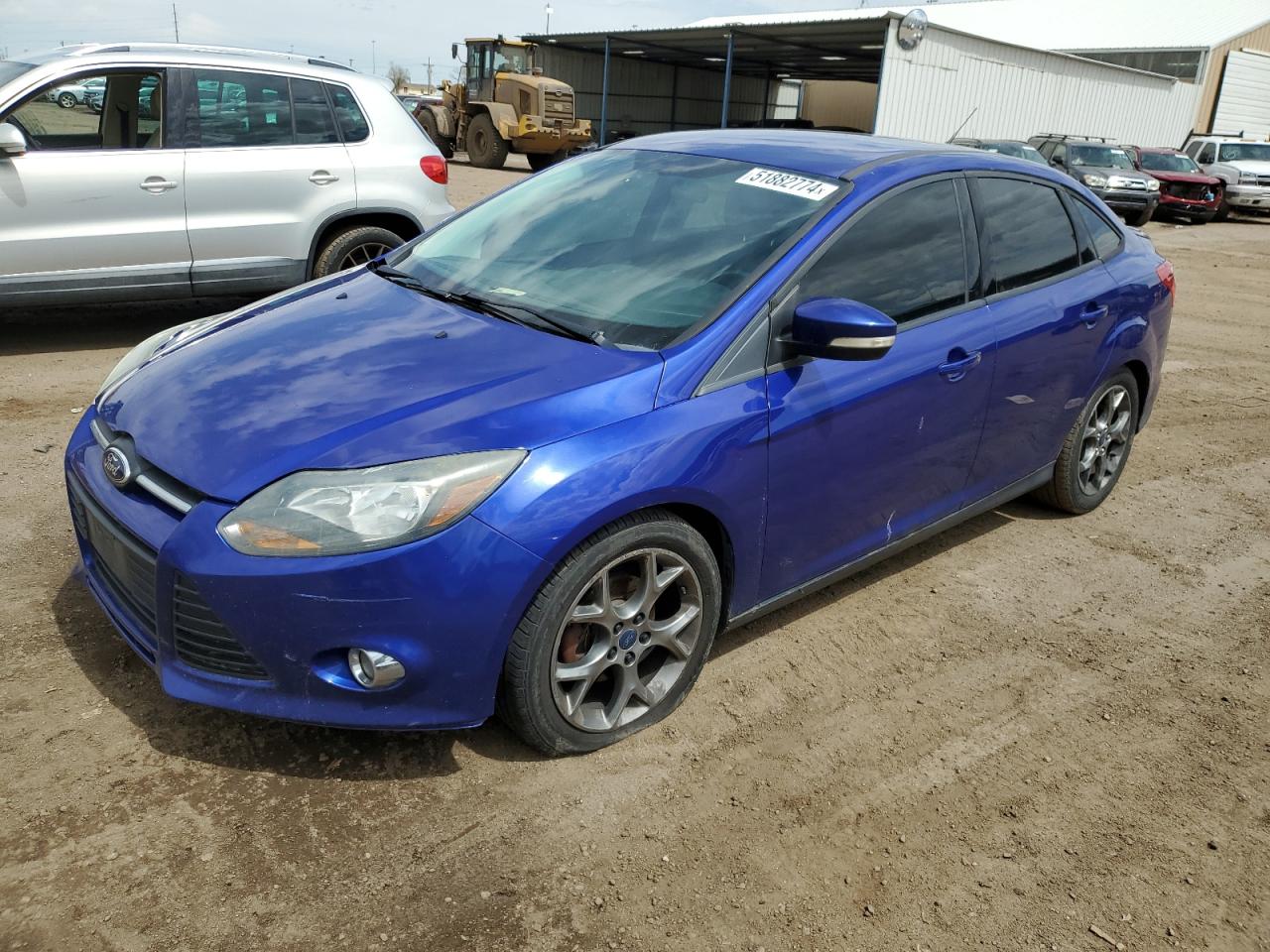 2014 Ford Focus Se vin: 1FADP3F20EL325072