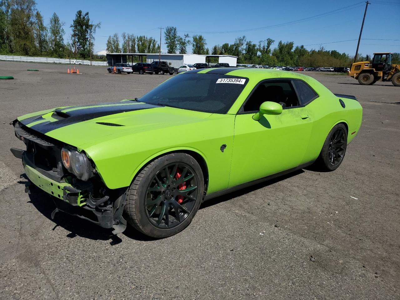 2C3CDZC92FH746975 2015 Dodge Challenger Srt Hellcat