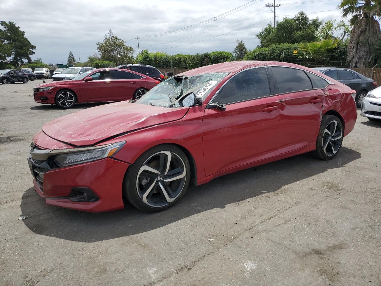 1HGCV1F32NA045921 2022 Honda Accord Sport