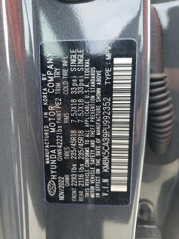 KM8K5CA39PU992352 2023 Hyundai Kona Limited