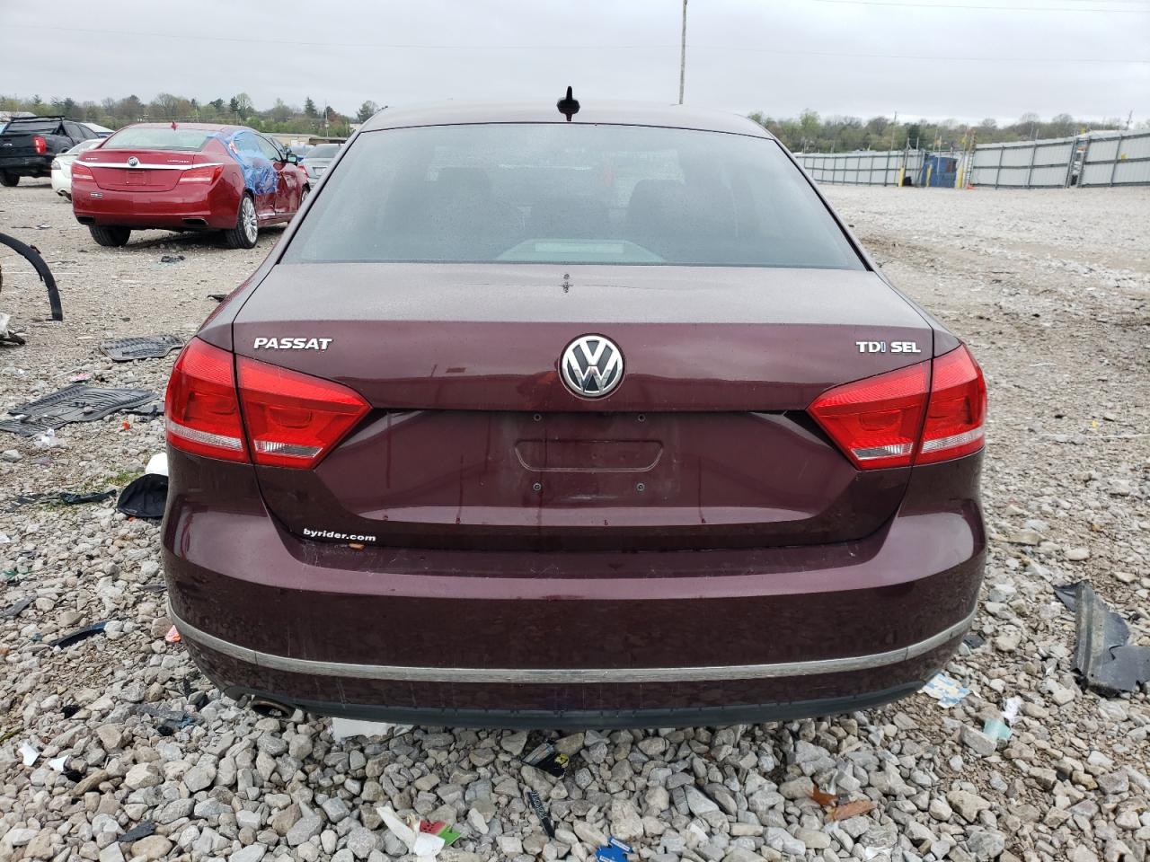 2014 Volkswagen Passat Sel vin: 1VWCN7A32EC043449