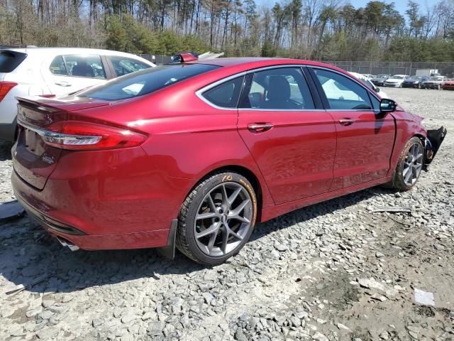 2017 Ford Fusion Sport VIN: 3FA6P0VP0HR372242 Lot: 50081434