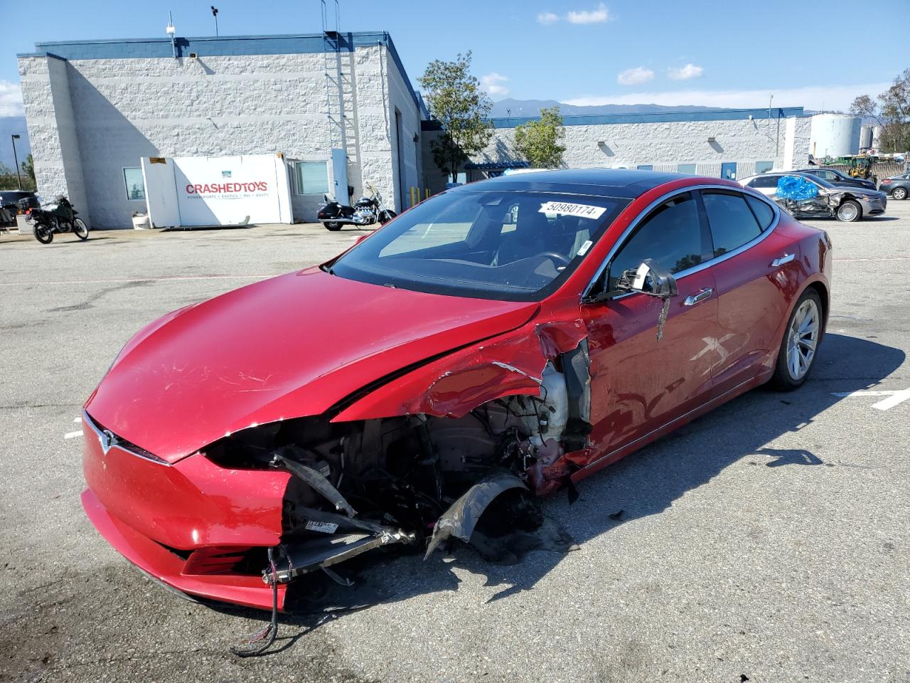  Salvage Tesla Model S