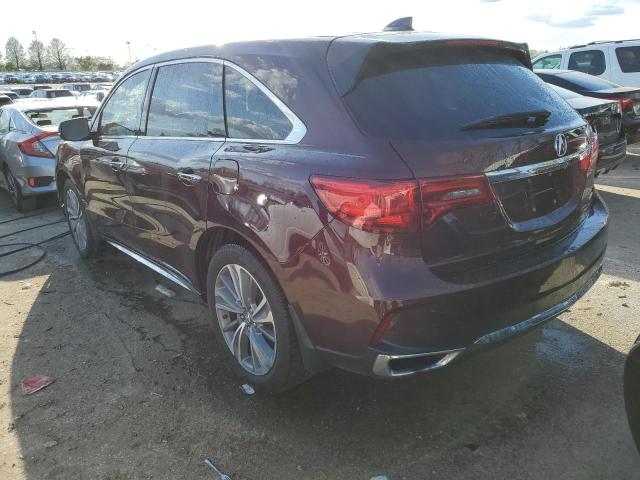 2017 Acura Mdx Technology VIN: 5FRYD4H51HB027606 Lot: 50640264