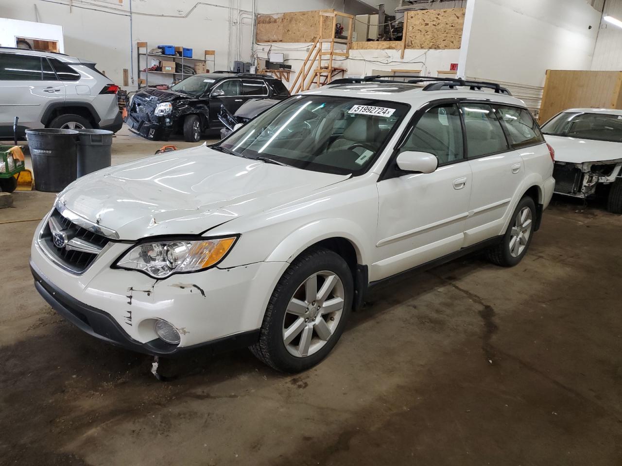 4S4BP62C687338791 2008 Subaru Outback 2.5I Limited