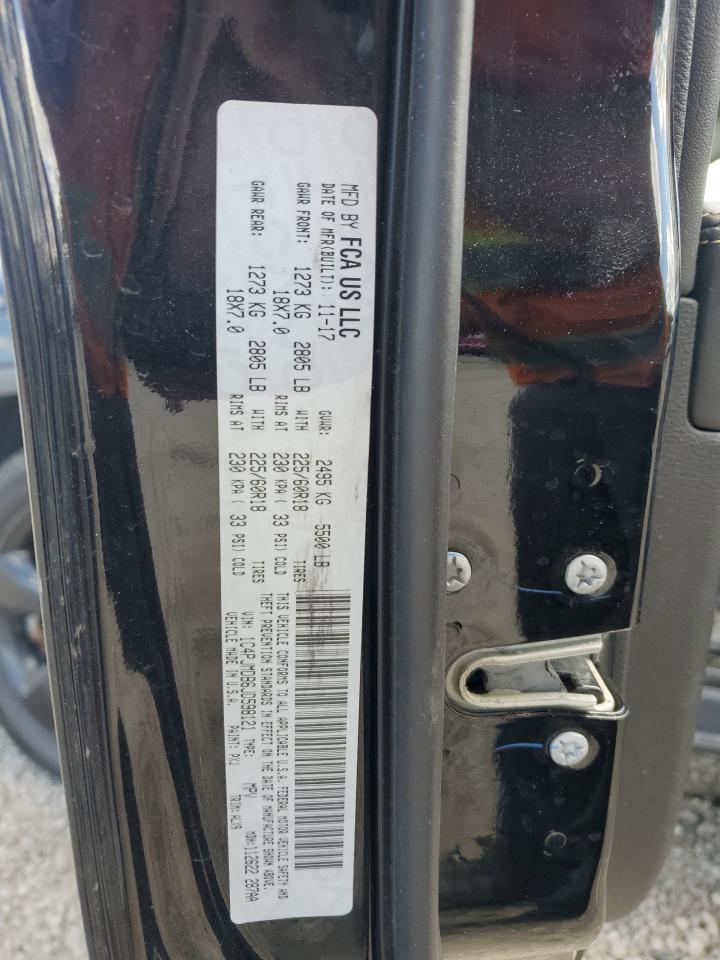 1C4PJMDB6JD598121 2018 Jeep Cherokee Limited