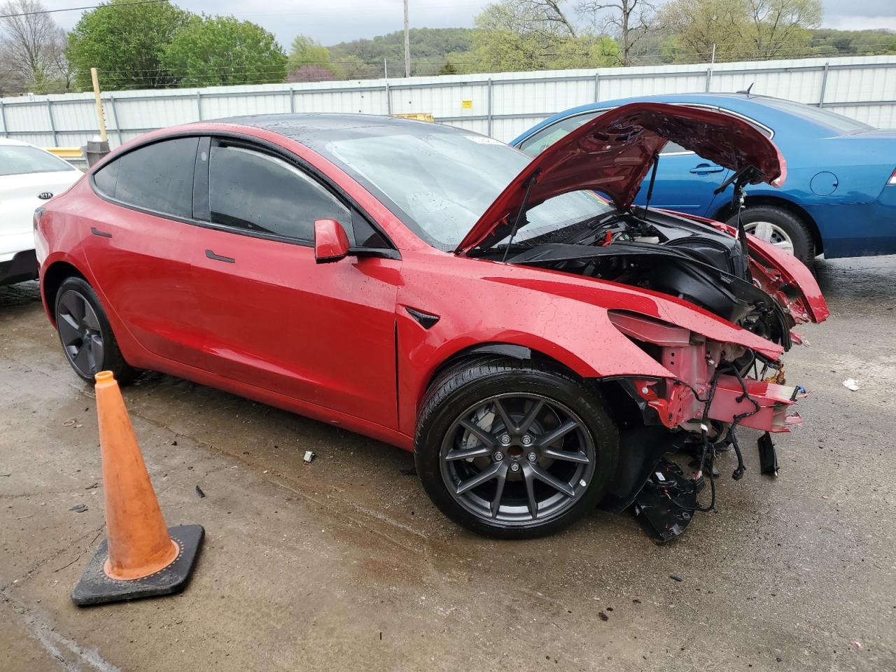 2022 Tesla Model 3 vin: 5YJ3E1EA7NF351759