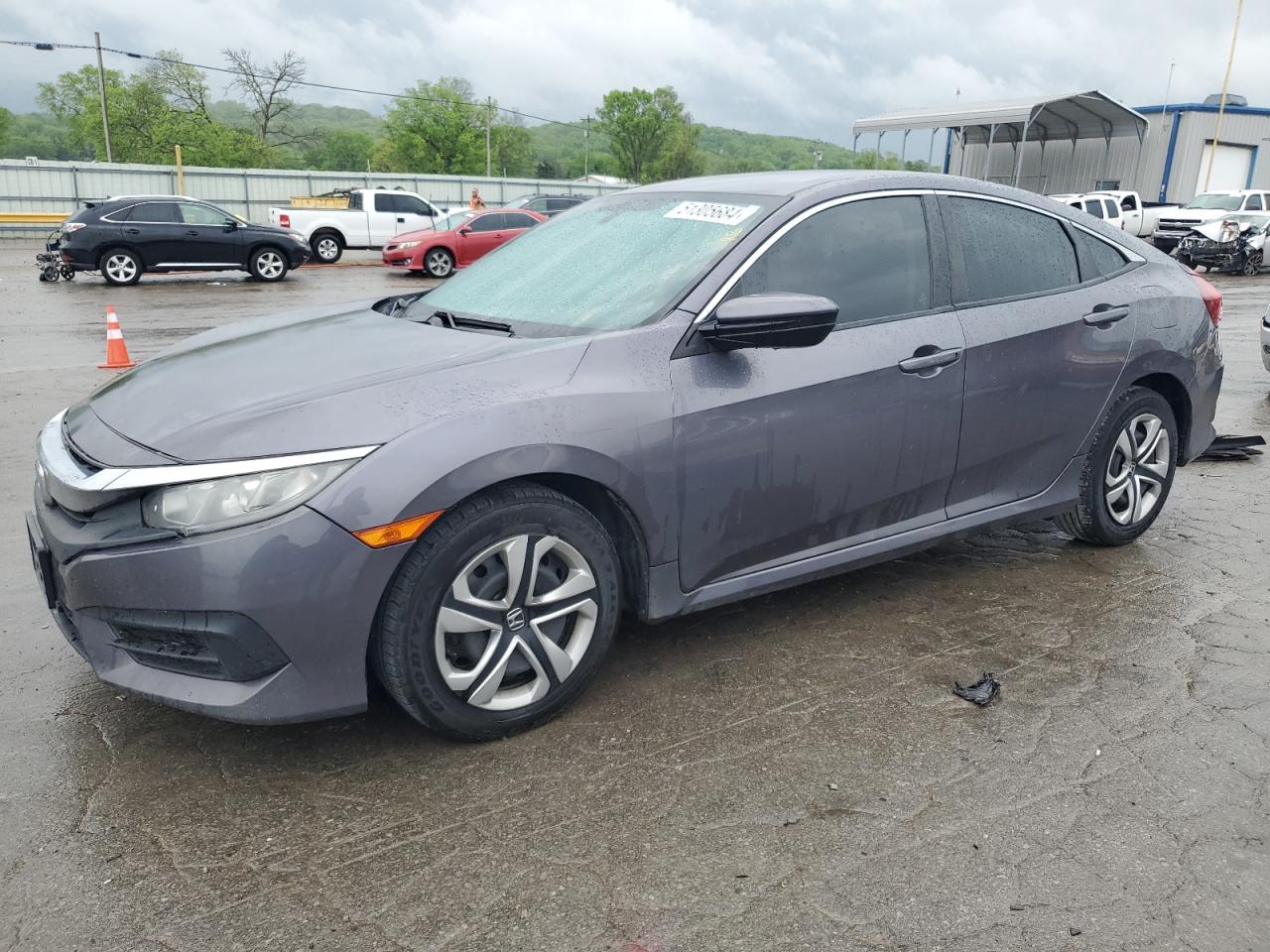 19XFC2F5XGE010343 HONDA CIVIC 2016