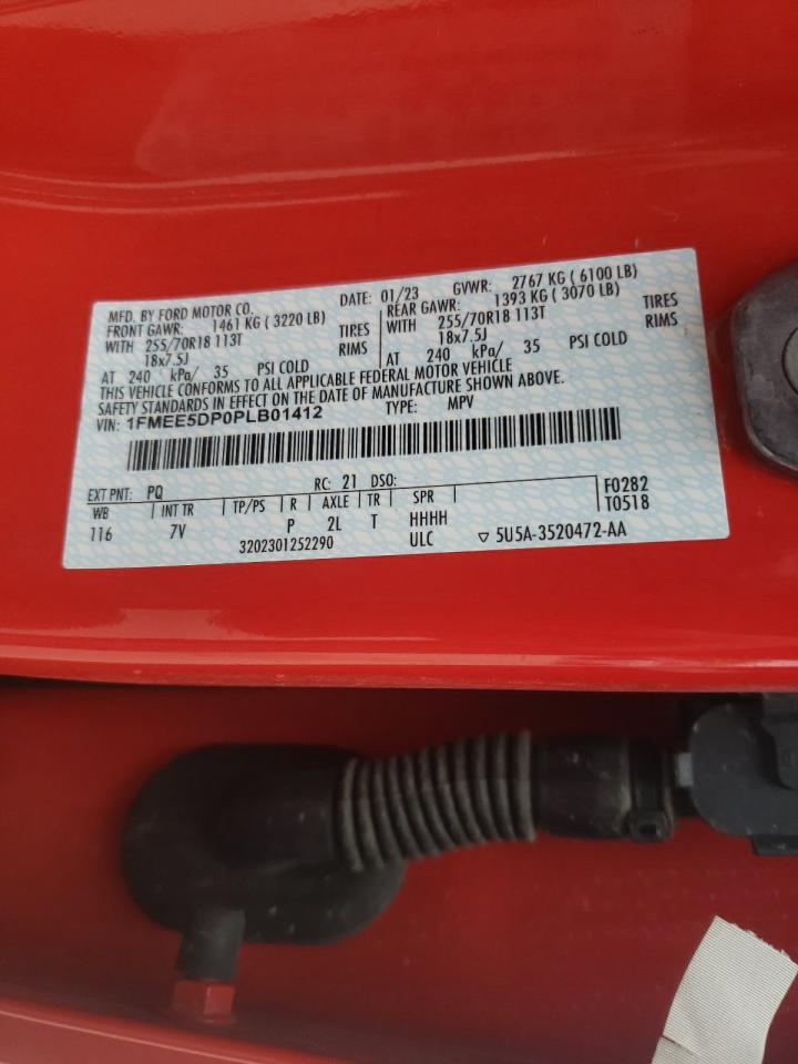 1FMEE5DP0PLB01412 FORD BRONCO 2023