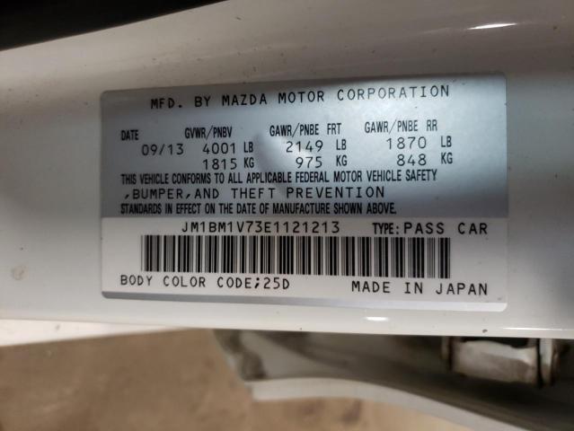 2014 Mazda 3 Touring VIN: JM1BM1V73E1121213 Lot: 52606214