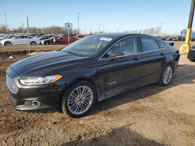 Lot #2473214216 2014 FORD FUSION SE salvage car