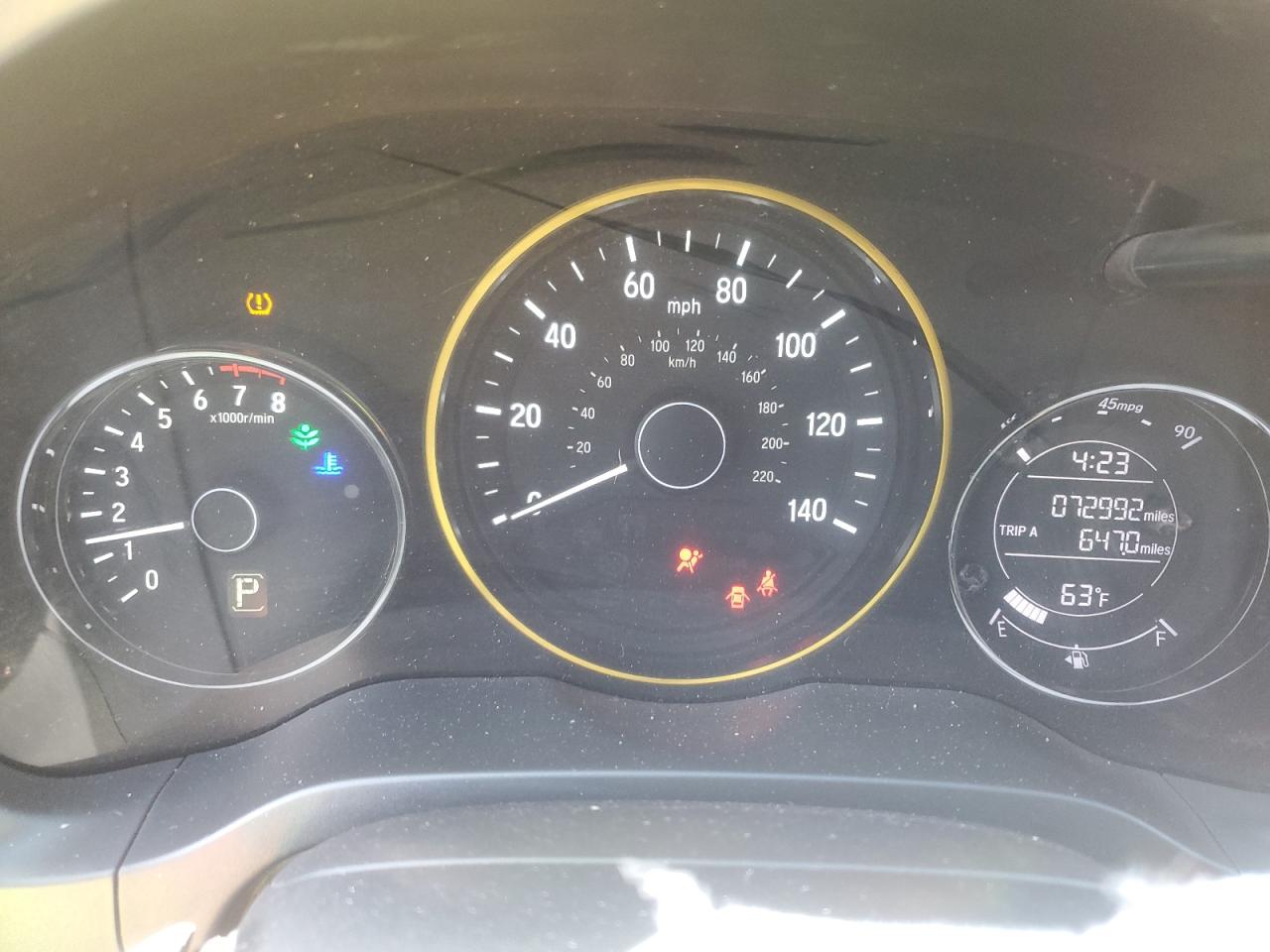 3CZRU6H38LG702509 HONDA HR-V 2020