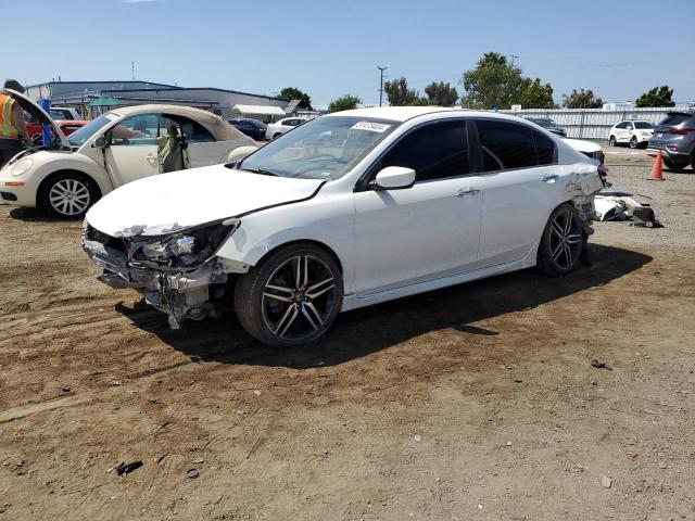 Lot #2486875416 2017 HONDA ACCORD SPO salvage car