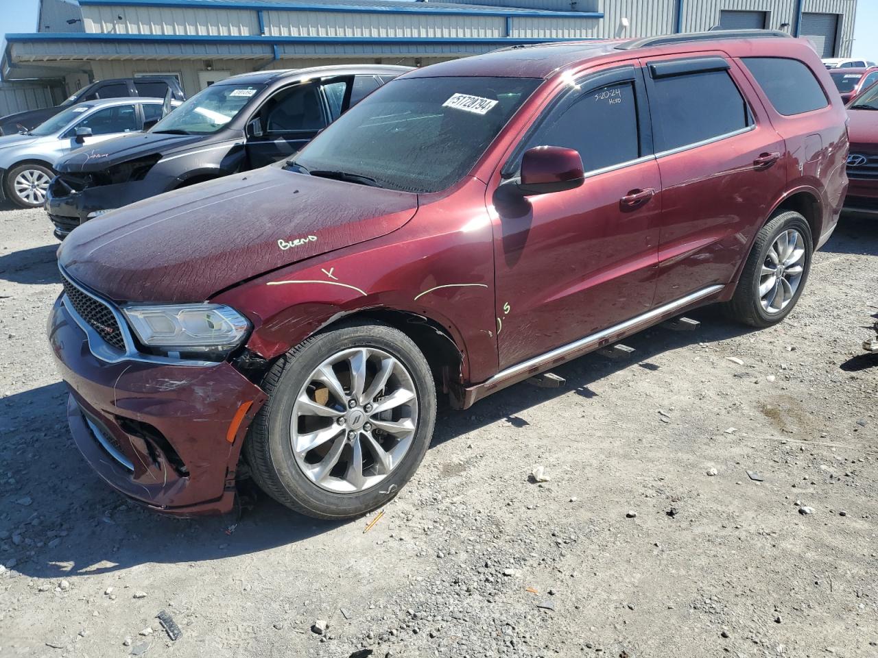 2022 Dodge Durango Sxt vin: 1C4RDJAG7NC105248