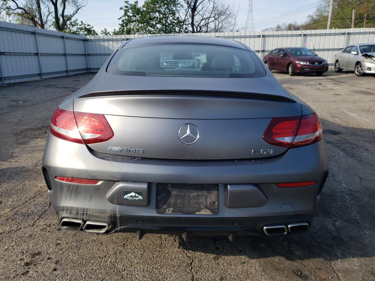 WDDWJ8GB2JF654841 2018 Mercedes-Benz C 63 Amg