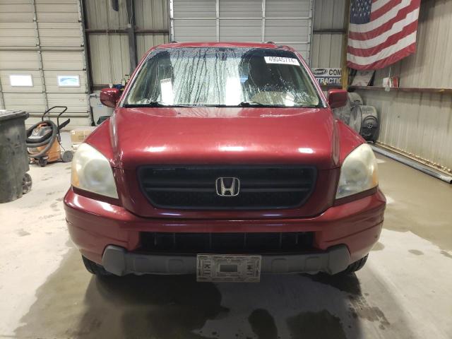 2005 Honda Pilot Ex VIN: 2HKYF18415H520295 Lot: 49045774