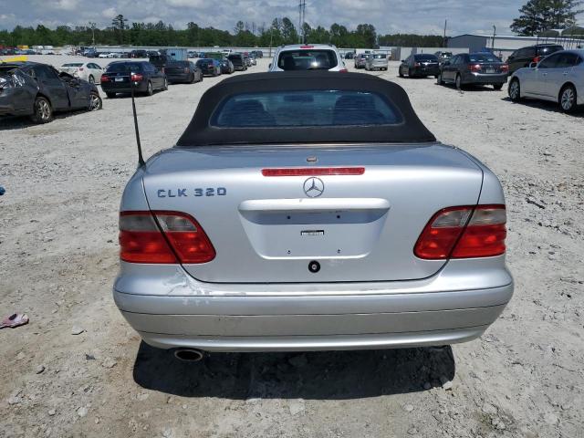 2003 Mercedes-Benz Clk 320 VIN: WDBLK65G53T135086 Lot: 52698364