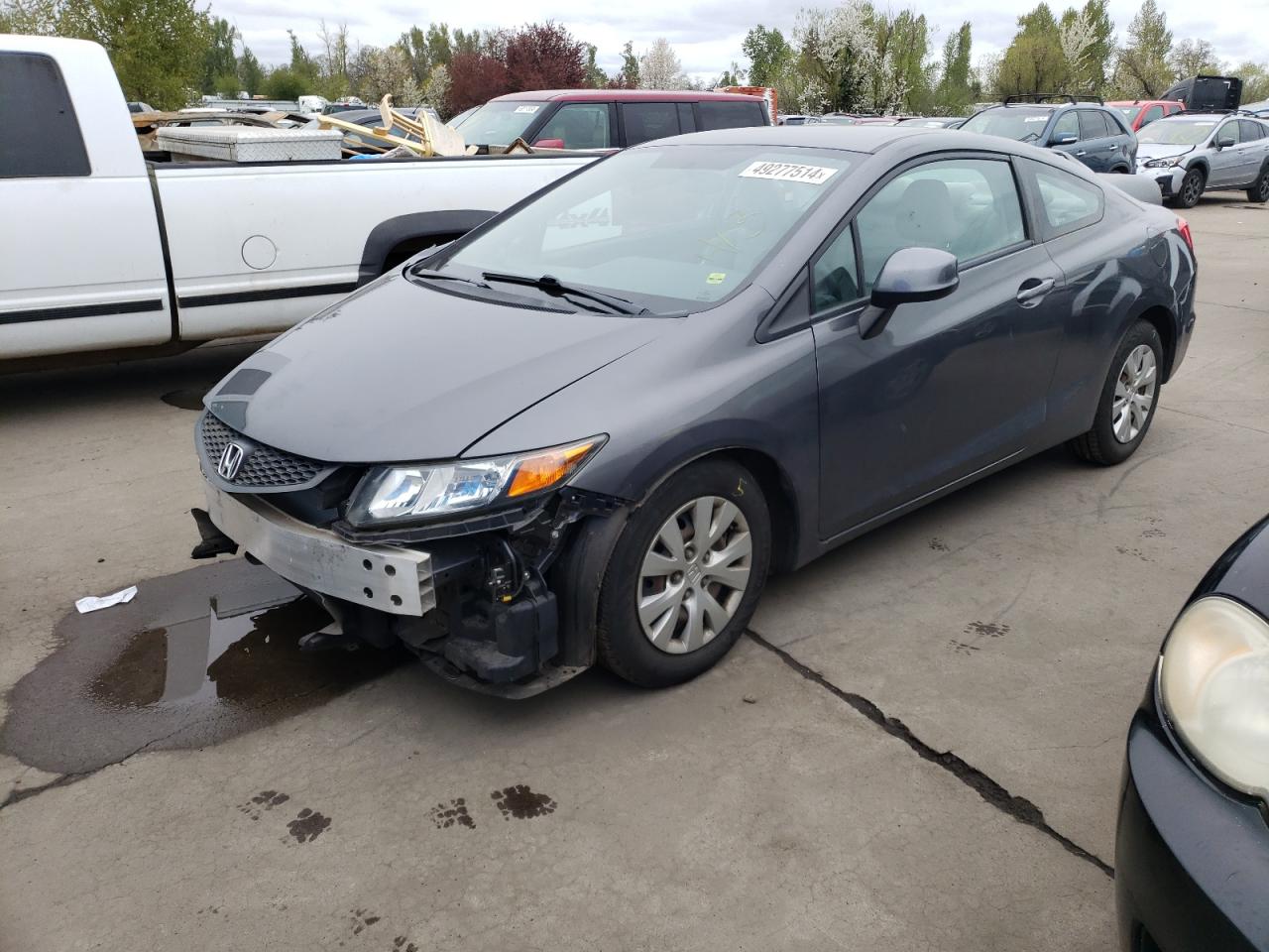 2012 Honda Civic Lx vin: 2HGFG3B51CH551488