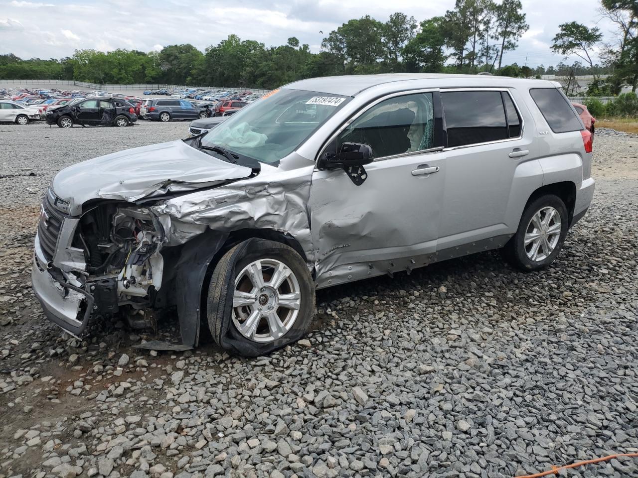 2017 GMC Terrain Sle vin: 2GKALMEK0H6268387